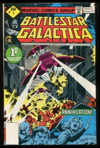 Battlestar Galactica Fumetto Set 1-2-3 Adattamento Film Whitman Edizioni Ristampa - Foto 2 di 12