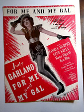 For Me And My Gal Sheet Music Judy Garland 1945 Song Edgar Leslie Geo Meyer