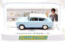 Scalextric Ford Anglia 105E - Harry Potter W/ Lights 1/32 Scale Slot Car C4504