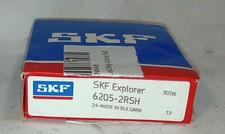 1 NEW SKF 6205-2RSH 25x52x15mm RADIAL DEEP GROOVE BALL BEARING NIB MAKE OFFER 