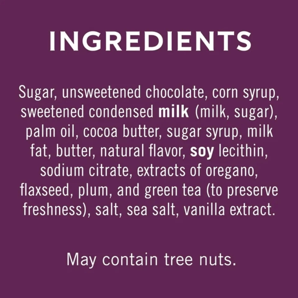 GHIRARDELLI Dark Chocolate LAVA CAKE Squares WRAPPED - BULK BAG - VALUE PRICE!!! - Image 4 of 4