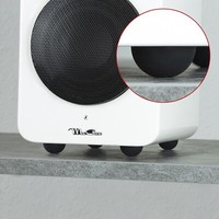 Dynavox ED20 Silikon-Elastomer-DäMpfer/Antivibration FüR Hifi-GeräTe, 4Er-Set