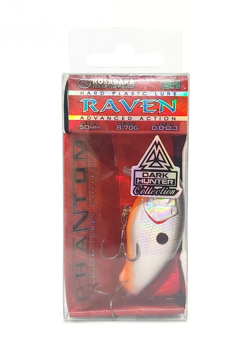 KOSADAKA PHANTOM RAVEN SH 50F FLOATING FISHING HARD CRANK BAIT LURE 50mm