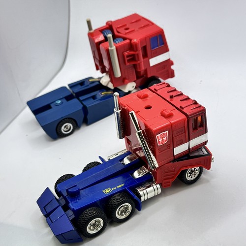 Lot of 4 Transformers Optimus Prime Figures with Trailer (Missing Parts) - Picture 3 of 7