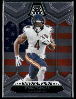 2024 Panini Mosaic D'Andre Swift National Pride Base Bears