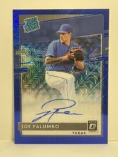 2020 PANINI DONRUSS OPTIC JOE PALUMBO RC RATED ROOKIE BLUE MOJO AUTO /99 