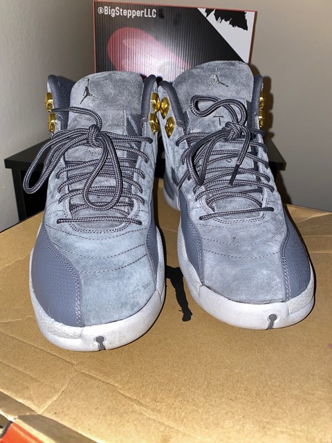 Air Jordan 12 Retro Wolf Grey Used Og Box | eBay