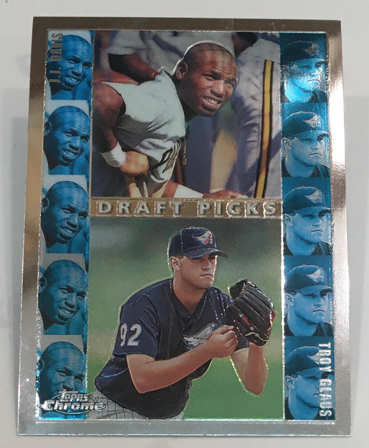 1998 Topps Chrome - Troy Glaus - #492 - Anaheim Angels - Rookie Card - NrMt-Mt