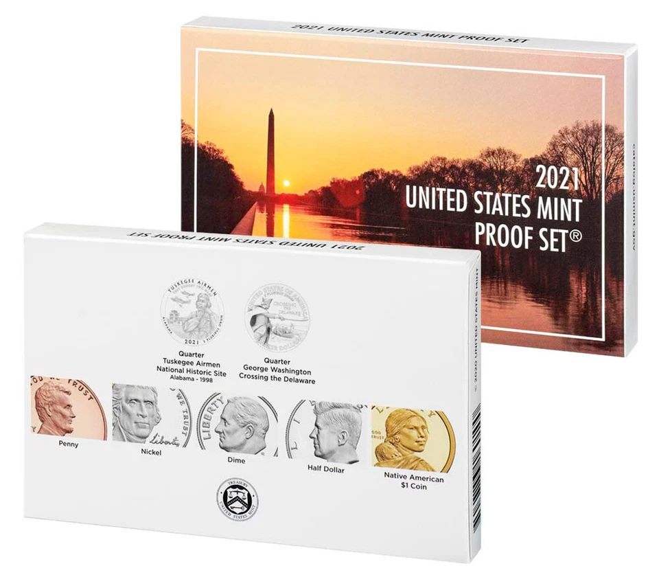 🇺🇸 2021-S United States Mint Proof Set Beautiful Proof Quality Coins - Image 3 of 4