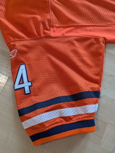Authentic Brian Erlacker Chicago Bears Orange Stitched Jersey Size 54 - Picture 4 of 17