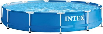 Piscina 12'x30'' Grande Para Adultos Niños Niñas Alberca de Patio Con Bomba NEW