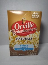 Orville Redenbacher's Simply Salted Popcorn 3 Boxes of 3 pk box Order Low FODMAP