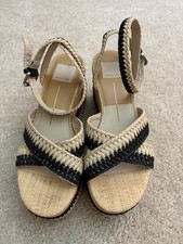 Dolce Vita Woven Platform Sandals Size 7