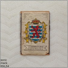 Luxembourg Luxemburg Matchbox Label (A) (MXL54)