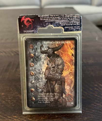 **Karnaghs 1 Sealed German Ver Rackaham Confrontation Kelts of the Drune Clan** - 第 1/2 張圖片
