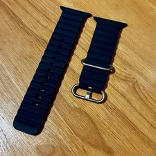 Genuine Apple Watch Ocean Band for Apple Watch Ultra - Lightly Used - Blue