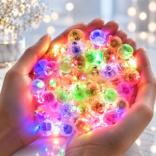 50-Piece Mini LED Balloon Party Lights