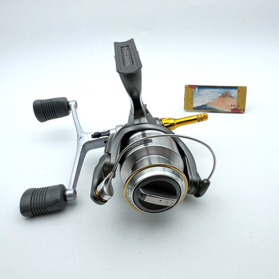 Shimano 02 Twin Power 2000 Spinning Reel Double Handle + Extra Spool Japan