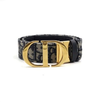 Dior 30 Montaigne Reversible Belt with Gold Buckle 35MM Unisex 152318520