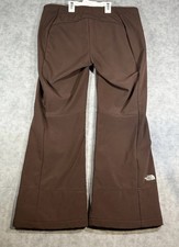 The North Face Hyvent Brown Ski Pants Women  s Size Large Excellent Condition