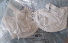 White Flirtelle Swirl Balcony Underwire Bra 36H