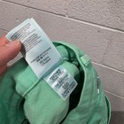 MOTHER SNACKS Smoothie Carpenter Sneak Ankle Wide Leg Jeans Summer Green 28 x 29 — photo 6