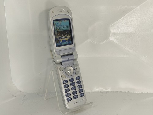 【Factice !】 Téléphone portable SANYO A5306ST (couleur marine) au-japon qui ne fonctionne pas - Photo 2 sur 3