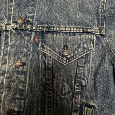 LEVI'S Vintage Type 3 Denim Trucker Jacket 70506 Good Wear & Fade