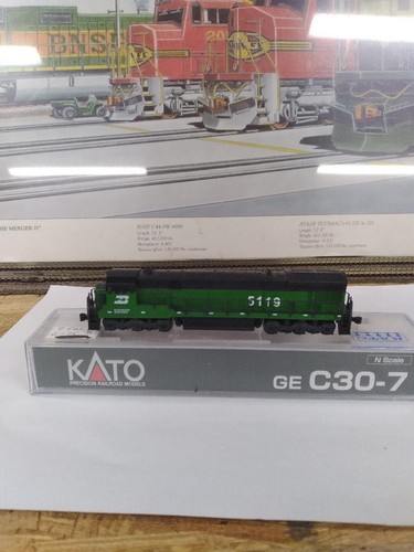 KATO C30-7 BN BURLINGTON NORTH 5119 176-0948 | Condition: Used