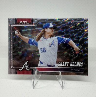 2026 Topps Series 1 - Grant Holmes #182 Silver Crackle Foil