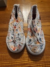 Blowfish Malibu Shoes US 12 Kids' Canvas Play-K Slip On Sneaker Floral