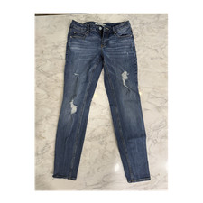 maurices Women s Medium Wash Blue Distressed ...