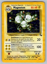 Magneton 11/62 Holo Rare Fossil Pokemon Heavily Played on eBay