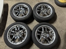 18” Rays GTV GT-V Alloy Wheels Alloys 5x114.3 5x114 5 Stud 18x8 8j Et40