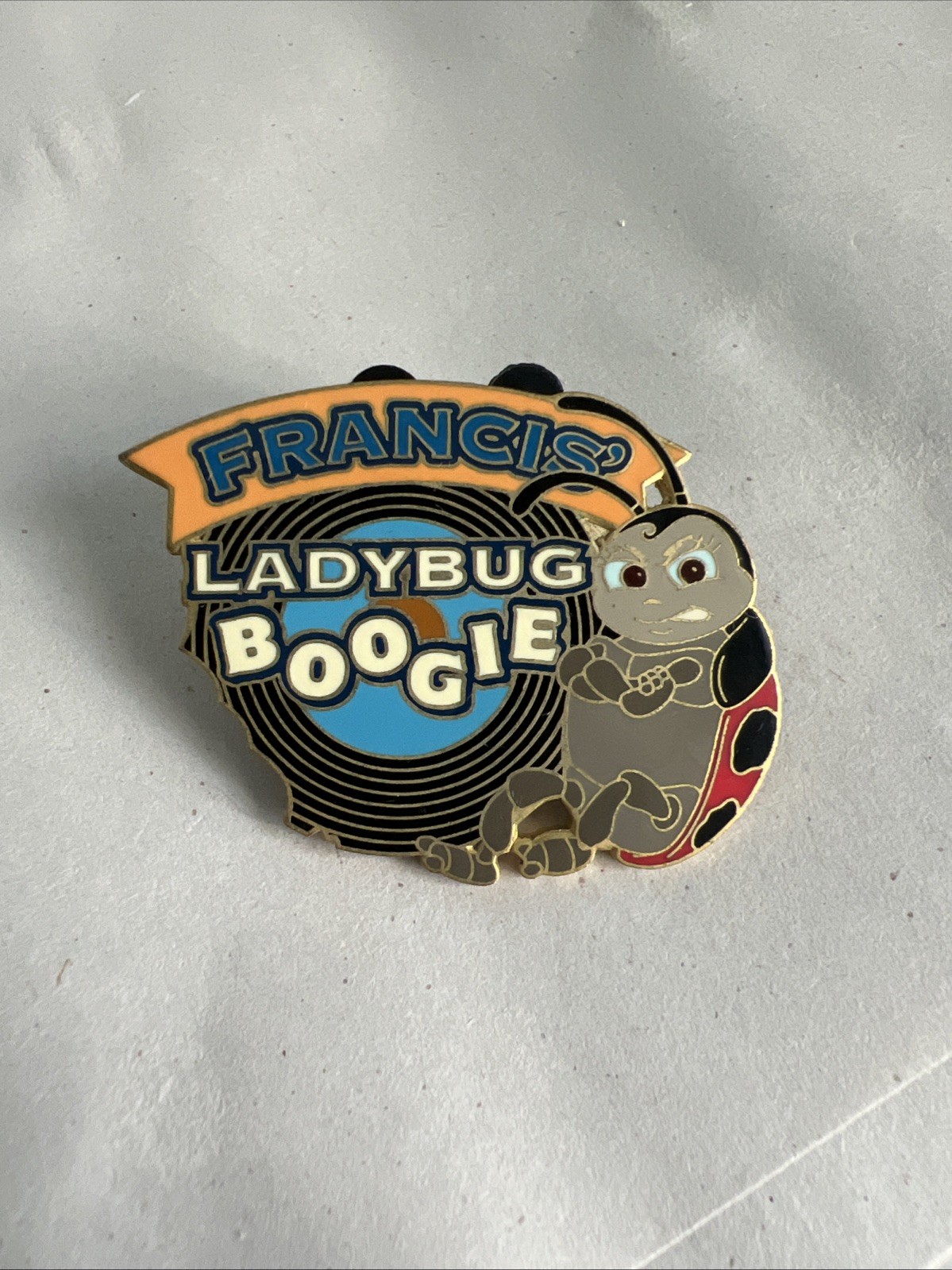 Disney Pin - A Bug's Life Bugs Land Francis' Ladybug Boogie Pin - DLR