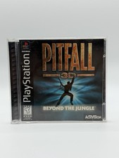 Pitfall 3D: Beyond the Jungle PlayStation 1 PS1 Disc & Manual TESTED FREE SHIP