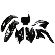 UFO Complete Plastic Kit Black For Kawasaki KX450F 2008