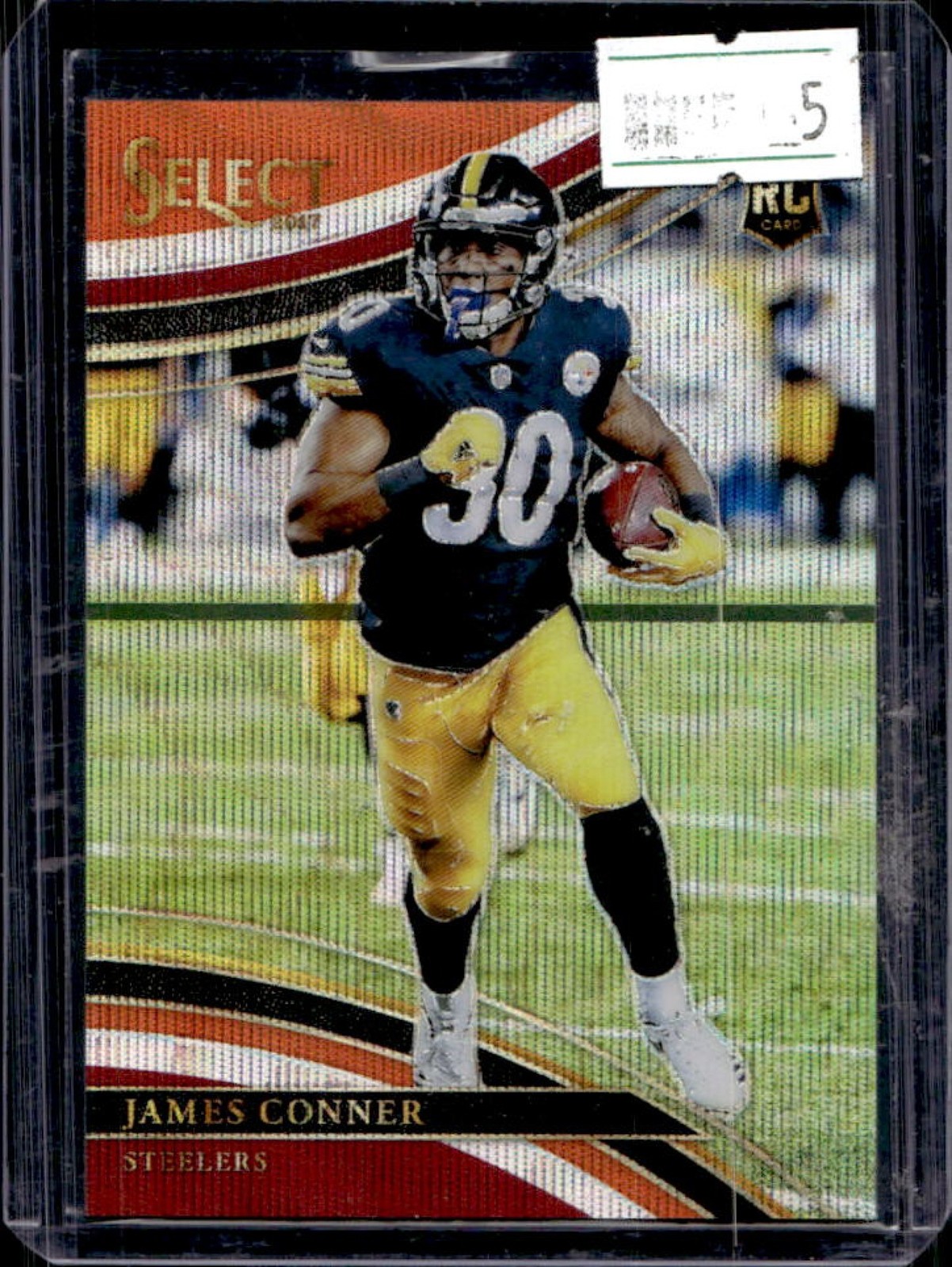 2017 Select James Conner Tri Color Field Level RC #/99 Steelers