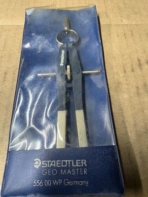 Staedtler Geo Master 556 00 WP Drafting Compass Made in Germany