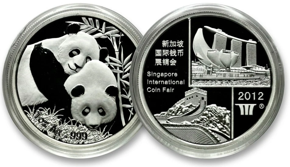中国熊猫2012 银币| eBay