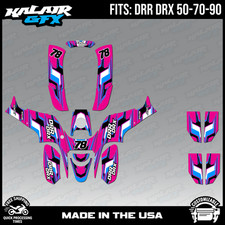 Graphics Kit for DRR ATV DRX50 DRX70 DRX90 Kl...