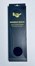 Dr. Martens Warmwair Insoles Adult Size 9M/10W Black NEW Enhanced Insulation