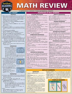 Words & Numbers | Math Review | Broschüre | Englisch (2024) | Pamphlet