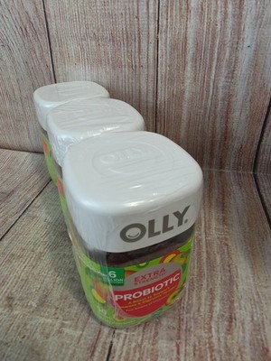 Lot Of 3 - OLLY Multi + Probiotic Gummies 70ct Each - 03/27