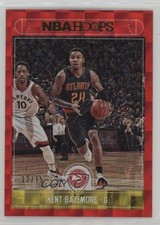 2017-18 Panini NBA Hoops Red Checkerboard 12/15 Kent Bazemore #62 1ek2