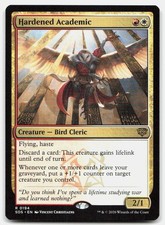 Hardened Academic 194 Rare Secrets of Strixhaven Magic: The Gathering Near Mint