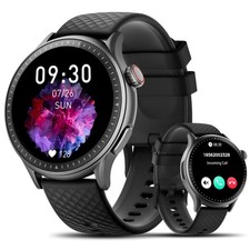 Smart Watch for Men Women, 1.46'' AMOLED Ultra-HD Screen Fitness Tracker with...