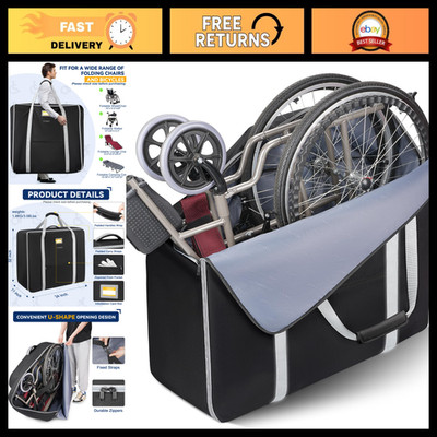 Wheelchair Bag for Foldable Wheelchairs - Essential Accessories & Storage Soluti