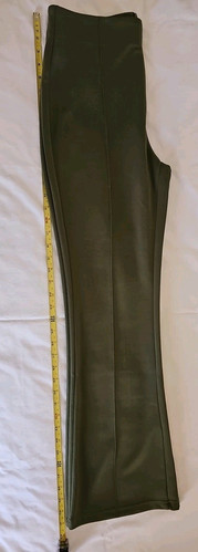 Women's Willow Green Slacks/ Pants with back hidden zipper, Size L - Picture 4 of 5