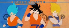 Son Goku Dragon Ball Super Anime Playmat Desk Mat TCG Card Game Mouse Pad